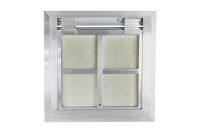 Люк в подвал Периметр 1100х1100п откидной алюминиевый