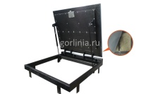 Люк напольный Стелс-КУ 900*600п короб утепленная серия