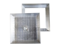 Напольный люк под плитку 400х600 мм Small 